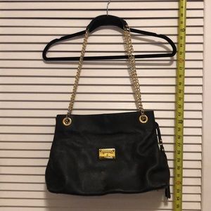 Valentina Italia Black leather bag